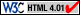 Valid HTML 4.01 Transitional